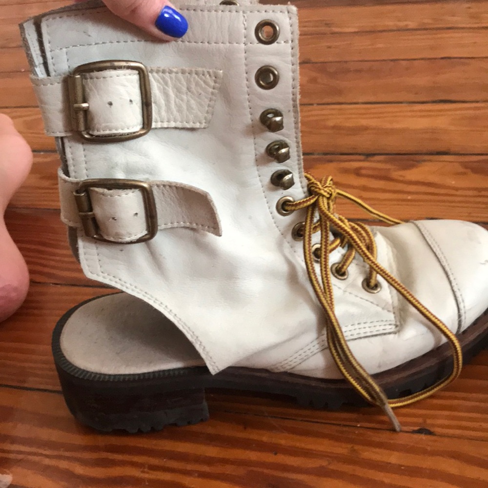 Jeffery Campbell lace up boots